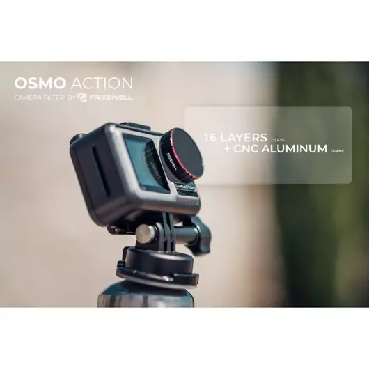 Freewell DJI Osmo Action-Kamera NL/PL-Filter Ganztagsset