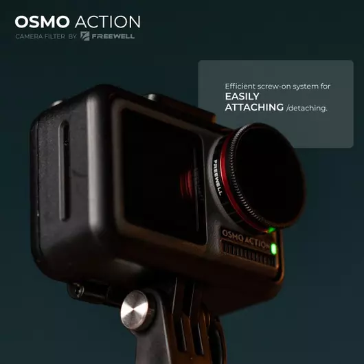 Freewell DJI Osmo Action-Kamera NL/PL-Filter Ganztagsset