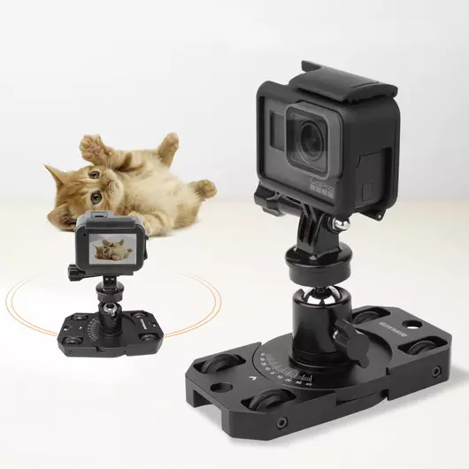 50CAL GoPro / Osmo / Insta360 Metallstabilisator Mini Trackless Dolly