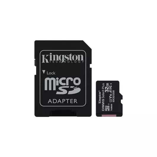 Schnelle Kingston 32 GB microSD-Karte [70 MB / s Schreiben] inkl. SD-Adapter