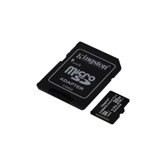Schnelle Kingston 32 GB microSD-Karte [70 MB / s Schreiben] inkl. SD-Adapter