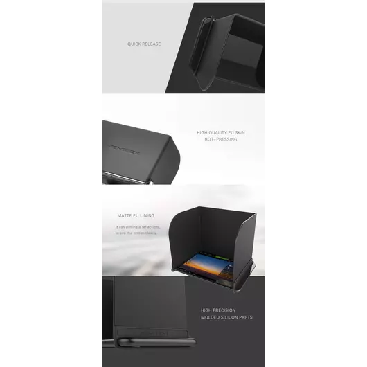 50CAL Monitorhaube L111 Sonnenschutz für Telefon / Tablet