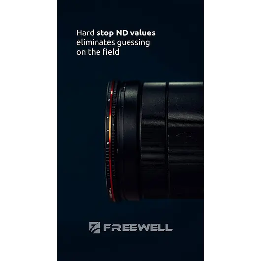 Freewell Hard Stop Variable ND (Threaded) 2-5 Stop +6-9 Stop