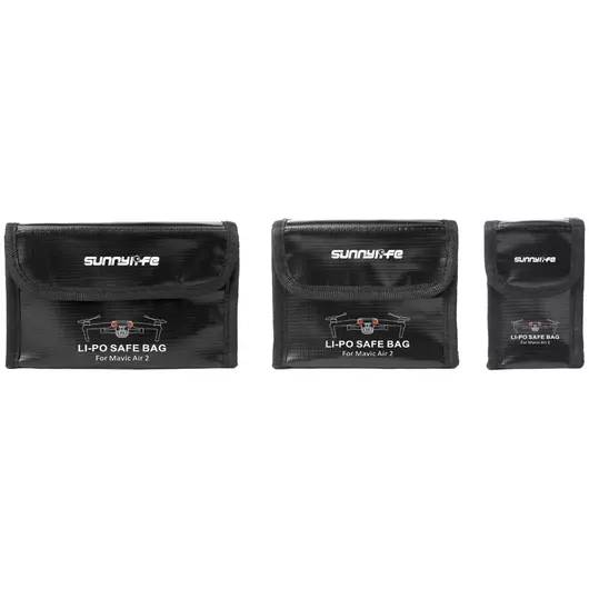 50CAL DJI Mavic Air 2 LiPo Sicherheitstasche groÃŸe Sicherheitstasche (3 Batterien)