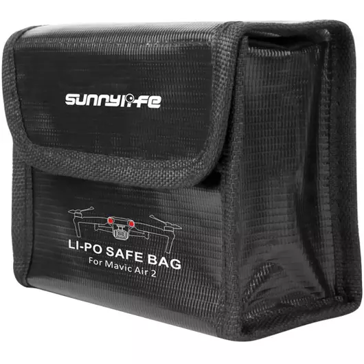 50CAL DJI Mavic Air 2 LiPo Sicherheitstasche groÃŸe Sicherheitstasche (3 Batterien)