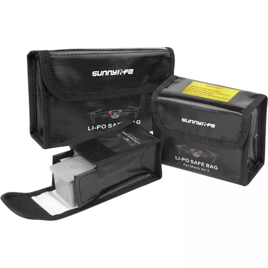 50CAL DJI Mavic Air 2 LiPo Sicherheitstasche groÃŸe Sicherheitstasche (3 Batterien)