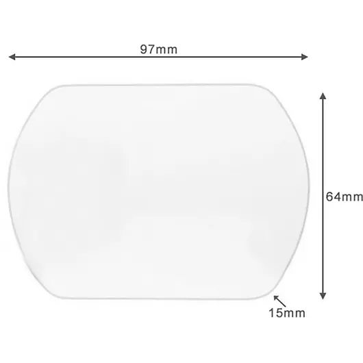 50CAL DJI FPV Goggles V2 Lens Protector - 2 Paar