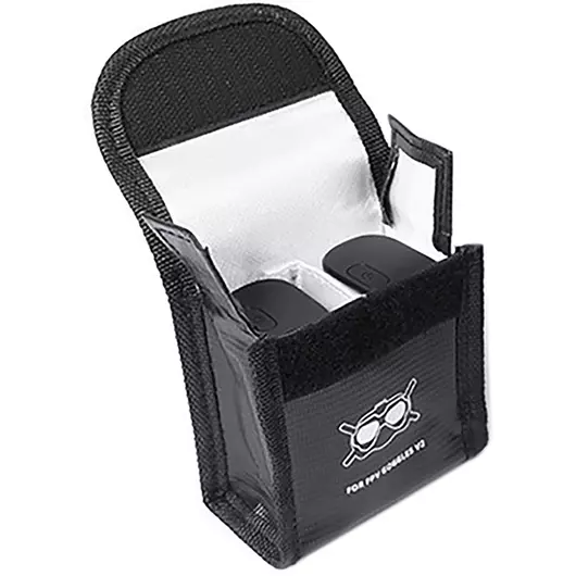 50CAL DJI FPV Goggles V2 LiPo Bag - 2 Batterien