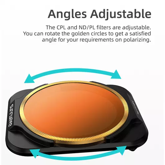 50CAL DJI Air 2S - Lens Filter Set MCUV+CP+ND4-8