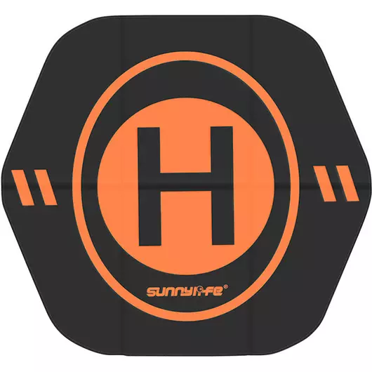 50CAL hexagon PU leather foldable landing pad