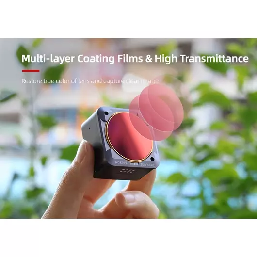 50CAL DJI Action 2 Filterset MCUV + CPL + ND 4-8 (4 St)