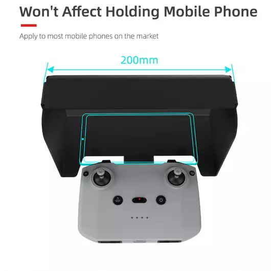 50CAL Upgraded Mobile Phone Sun Hood