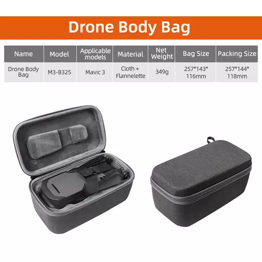 50 CAL DJI Mavic 3 Drohnen-Hartschalenkoffer