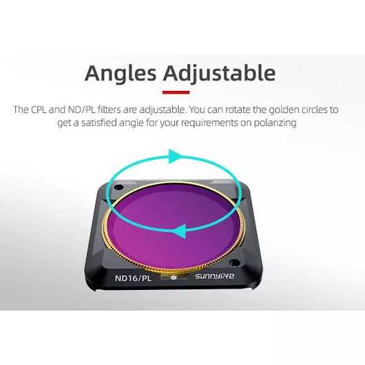 50CAL DJI Action 2 ND32 Kameraobjektivfilter (magnetisch)