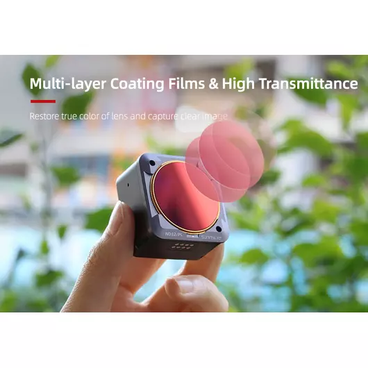 50 CAL DJI Action 2 Tauchfilter - Rosa