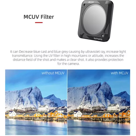 50CAL DJI Action 2 MCUV Kameraobjektivfilter (magnetisch)