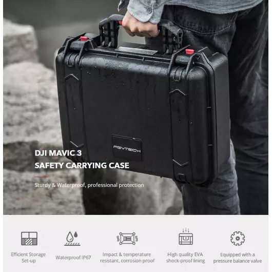 PGYTECH Mavic 3 Sicherheits-Hartschalenkoffer