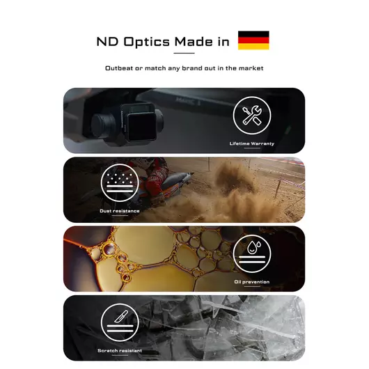 Freewell DJI Mavic 3 Weitwinkel- und Anamorphotobjektiv