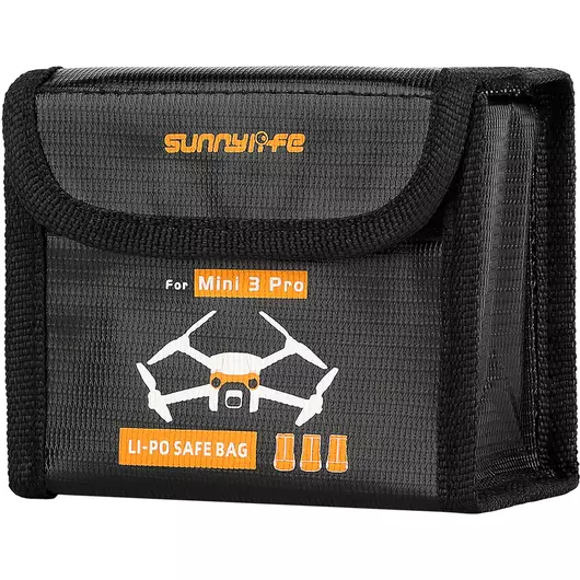 50CAL Mini 3 & 4 Lipo Safe Bag Large (3 Batterien)