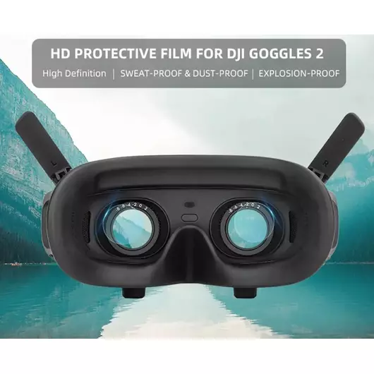 50CAL DJI Avata Goggles Schutzfolie (2 Paar Combo)