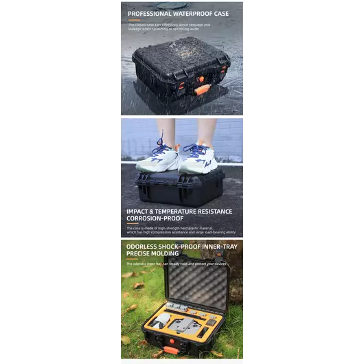 50CAL DJI Mavic Mini / SE / Mini 2 Wasserdichtes Hartschalenkoffer