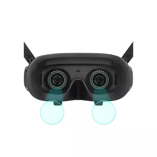 50CAL Objektivschutz aus gehärtetem Glas für DJI Goggles 2 (2 Paar)