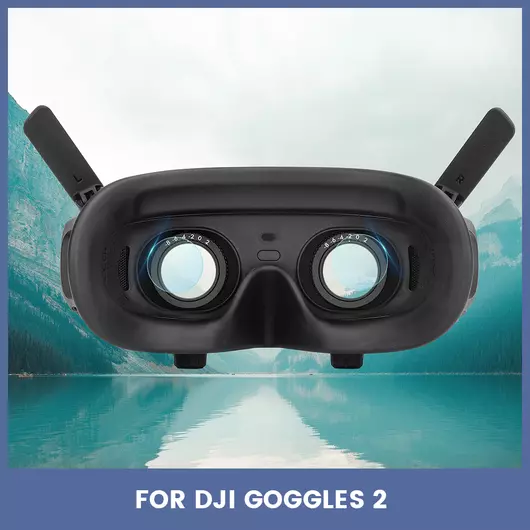 50CAL Objektivschutz aus gehärtetem Glas für DJI Goggles 2 (2 Paar)