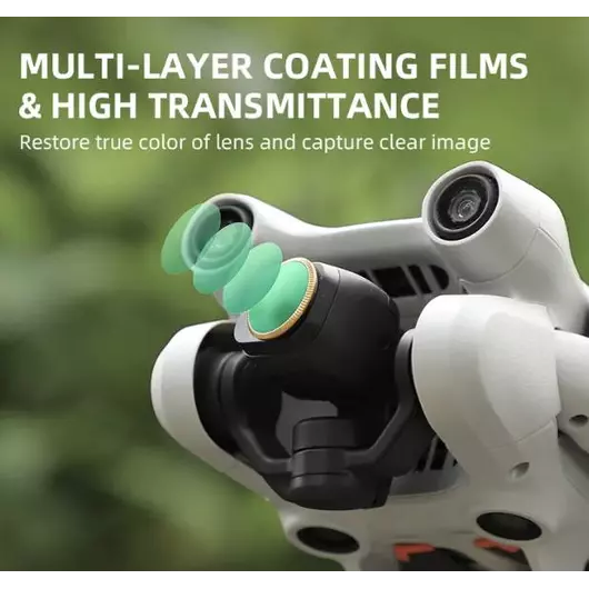 50CAL Mini 3 pro Einstellbarer Objektivfilter KPL