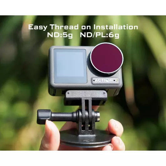 Freewell DJI Action 3 ND4/PL Actioncam Objektivfilter