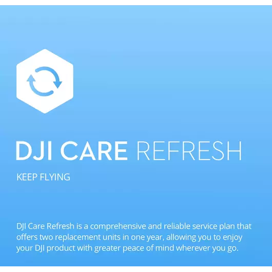 DJI Mini 3 Care Refresh – 1 Jahr – 2 Ersetzungen – EU