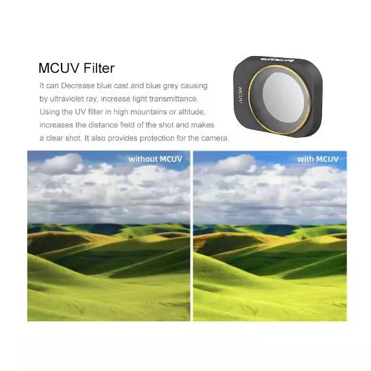 50CAL DJI Mini 3 / Pro Filterset MCUV+ CPL+ ND4+ ND8