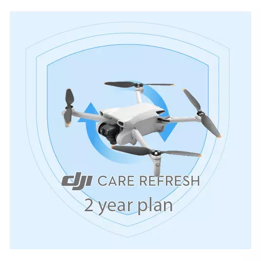 DJI Mini 3 Care Refresh – 2 Jahre – 3 Ersatzgeräte – EU