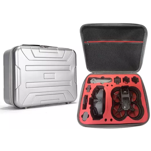 50CAL DJI Avata Großes wasserdichtes Gehäuse Stilvolles Silber