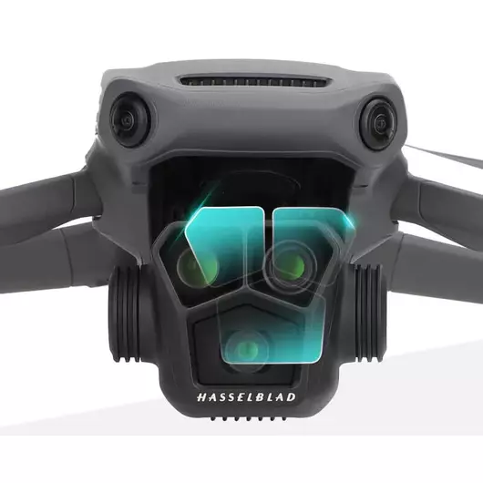 50CAL ArmorShield Tempered Glass Combo für Mavic 3 Pro Gimbal-Kameraobjektiv