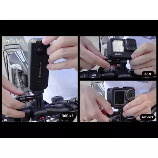 50CAL Aluminium Fahrradklemme Lenkerhalter Halterung für DJI RC Pro (Smart Controller)