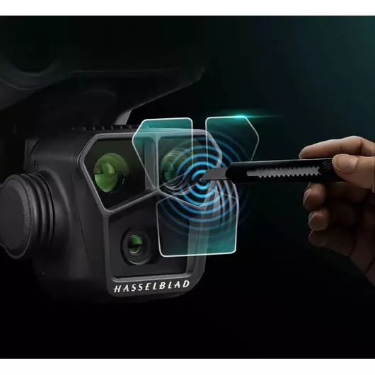 50CAL ArmorShield Tempered Glass Combo für Mavic 3 Pro Gimbal-Kameraobjektiv