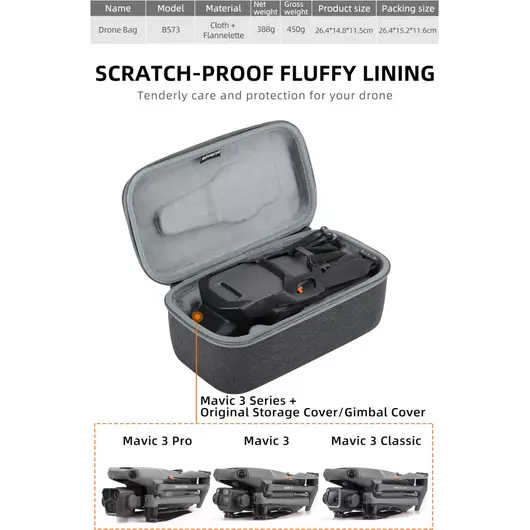 50CAL Suitcase Hardcase für DJI Mavic 3 Drohnen (nur Gehäuse)