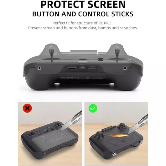 50CAL Sonnenschutz- und Schutzhüllen-Duo für den DJI RC Pro-Controller