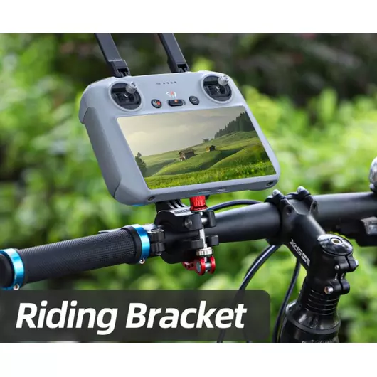 50CAL Fahrradhalterung für DJI RC 2 – Halterung für Actionkamera und Fernbedienung für DJI Air 3 und DJI Mini 4 Pro