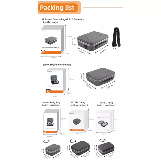 50CAL Hartschalenkoffer für DJI RC 1 & 2 Drohnen-Fernbedienung