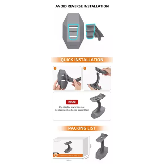 50CAL Desktop Display Stand Stativ für DJI Air 3, DJI Air 2S und DJI Air 2 Drohnen