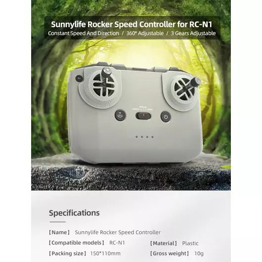 50CAL RC-N1 Remote Controller Rocker Speed Controller Even S