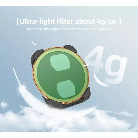 50CAL Drohnenkamera-Objektivfilter-Set ND/PL 4/8/16/32 für DJI Air 3