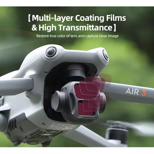 50CAL Drohnenkamera-Objektivfilter MCUV für DJI Air 3