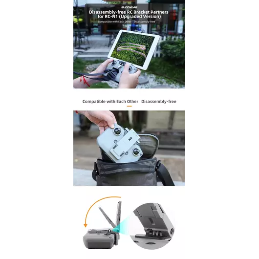 50CAL Umhängeband + Montagehalterung für DJI RC-N1