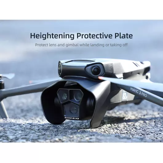 50CAL Drohnen-Gegenlichtblende und Gimbal-Schutzabdeckung, Sonnenschutz für DJI Mavic 3 Pro