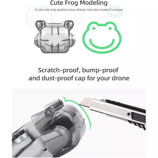50CAL Gimbal-Schutz und Gegenlichtblende für DJI Mini 3