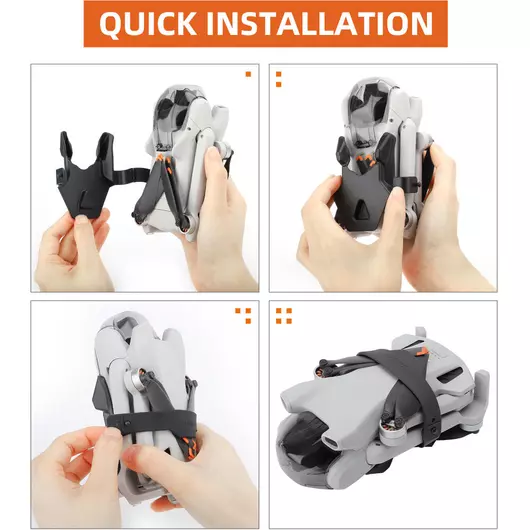 50CAL Drohnen-Propellerstabilisator und untere Schutzhülle für DJI Mini 3