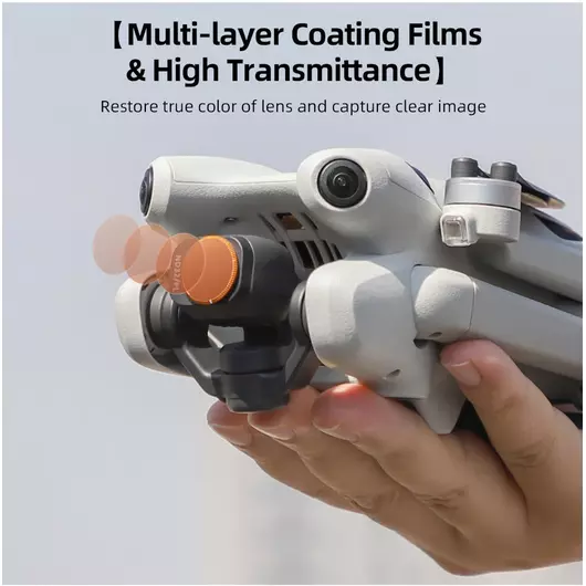 50CAL Drohnenkamera-Objektivfilter für DJI Mini 4 Pro – ND16