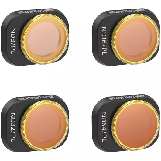 50CAL Drohnenkamera-Objektivfilter-Set für DJI Mini 4 Pro – ND/PL 8/16/32/64